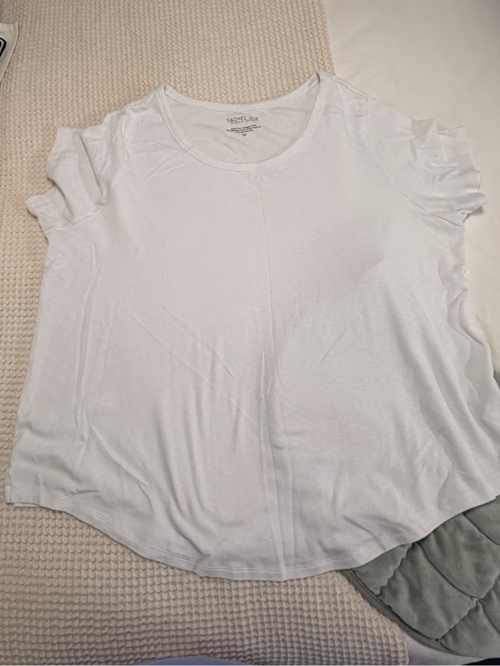 Rachel Zoe White Short Sleeve Tee